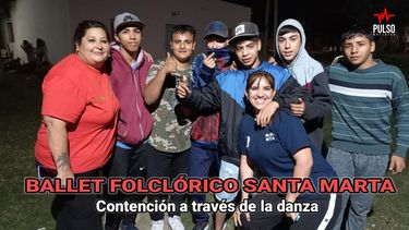 Ballet Folclórico Santa Marta: Este es un modo de contener a los chicos