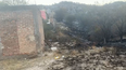 importante despliegue para combatir un incendio forestal en banda de varela