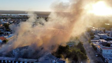 chubut: graves incidentes tras promulgarse la ley que aprueba la megamineria