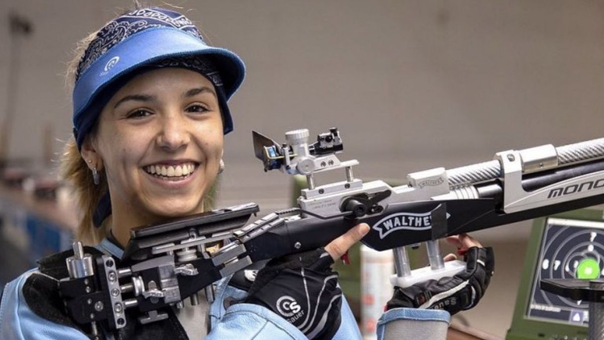 La Tiradora Fernanda Russo Logró La Primera Medalla De Argentina Y Sacó ...