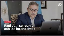 Raúl Jalil se reunió con los intendentes