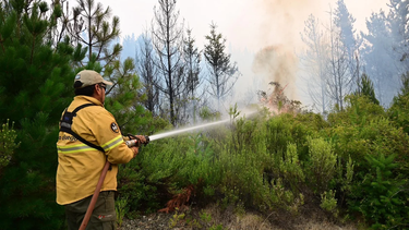 el incendio en puerto patriada esta contenido en un 85%, segun confirmo torres