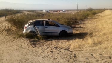 Accidente al ingreso de Andalgalá: dos mujeres fueron hospitalizadas