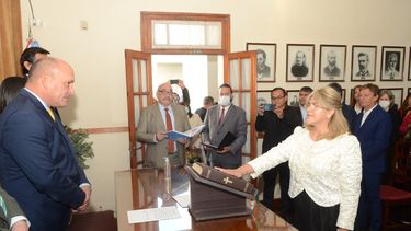 Verónica Saldaño juró esta mañana.&nbsp;
