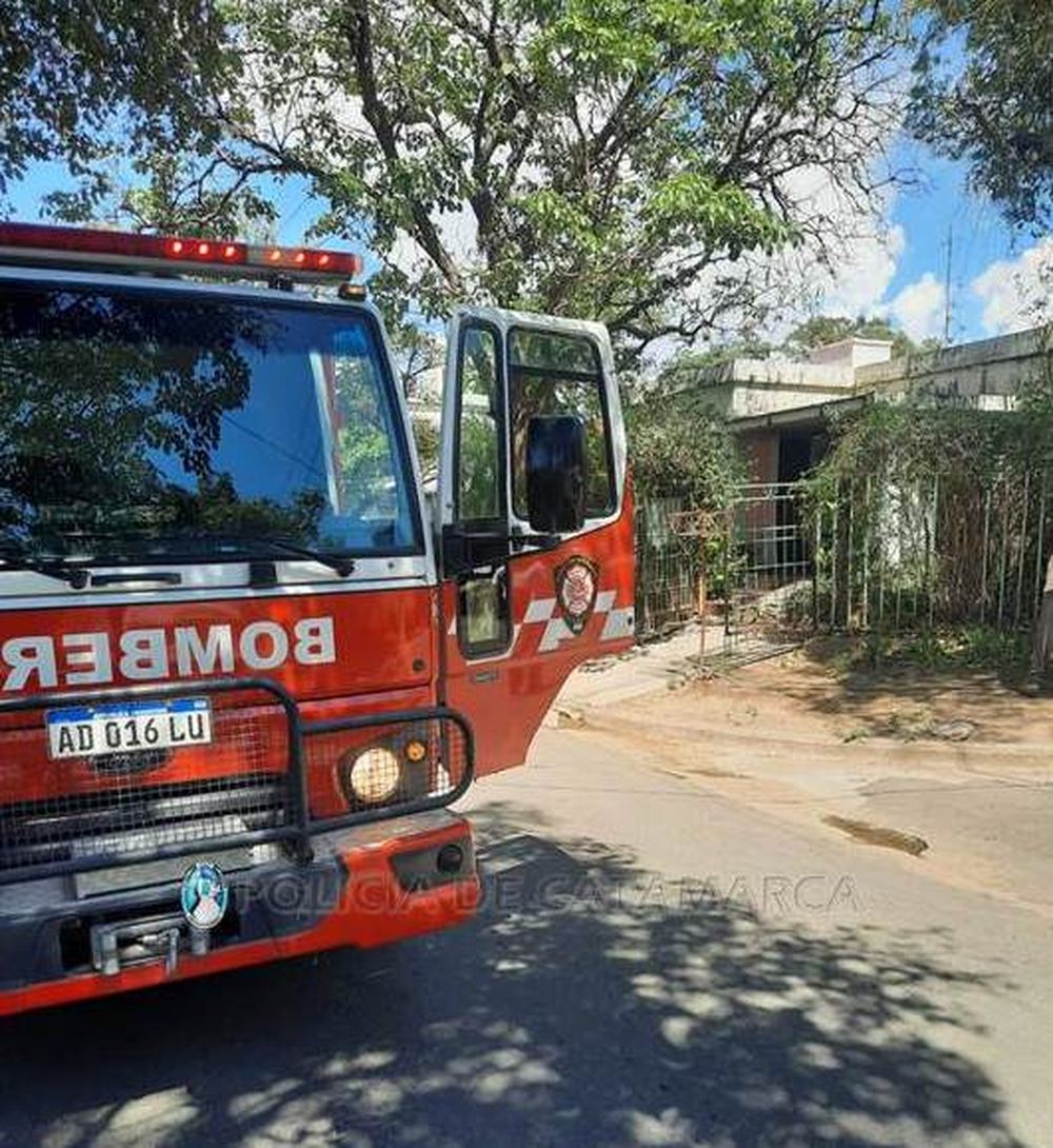 Incendio. Trabajó Bomberos de la Policía de la Provincia.&nbsp;