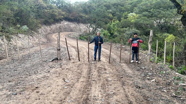 Capayán vecinos aseguran que la ruta provincial 14 pasa por sus tierras