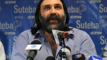 baradel denuncio amenazas contra sus hijos