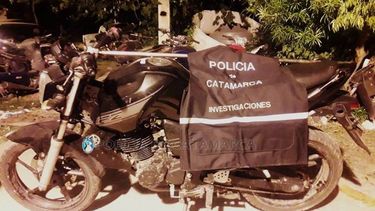 Capital: recuperaron una motocicleta robada