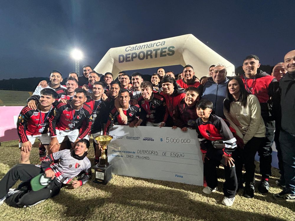 Triunfo. El sagrado de Piedra Blanca consiguió por segunda vez consagrarse en el Torneo Provincial.