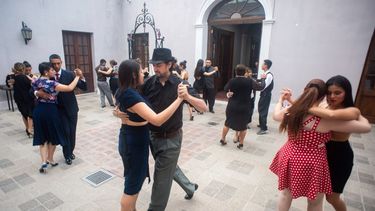 Tango en el Museo Histórico. 