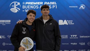 agustin tapia debuta en buenos aires junto a arturo coello en el premier padel
