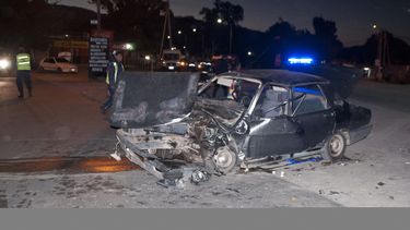Tres heridos en impresionante accidente sobre ruta nacional 38