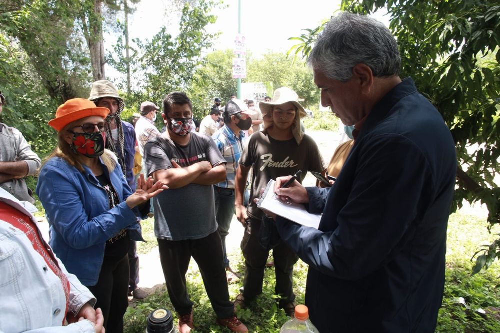 EC SAPEM junto a vecinos de Las Cañas