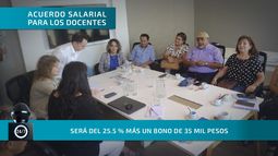 Acuerdo salarial para los docentes