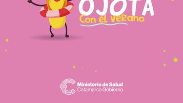 El Ministerio de Salud lanzó su Campaña Ojota con el Verano