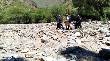 rescataron a una mujer tras descompensarse en la quebrada del anchi