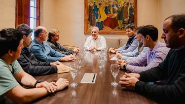 raul jalil se reunio con empresarios interesados en el desarrollo de proyectos productivos