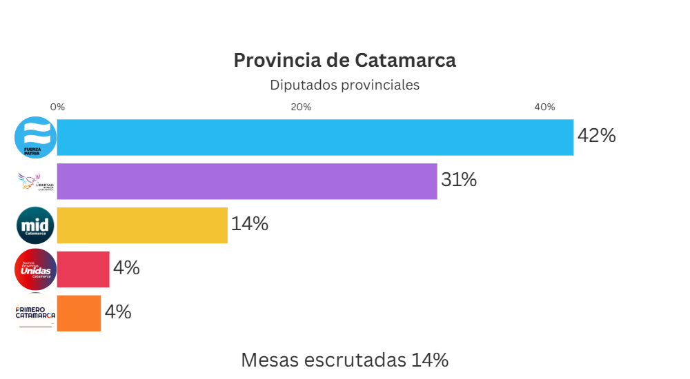 Diputados provinciales: resultados provisorios Diputados provinciales: resultados provisorios