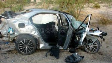Terrible accidente: un hombre falleció y otro en grave estado