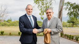 respaldo. El CEO de Glencore, Martín Pérez de Solay, destacó el apoyo de Catamarca. respaldo. El CEO de Glencore, Martín Pérez de Solay, destacó el apoyo de Catamarca.