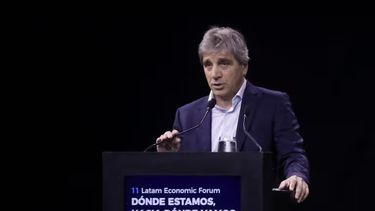Mensaje. el ministro luis Caputo dijo que la nación ya no hará más ajuste y que ahora le toca a las provincias.&nbsp;