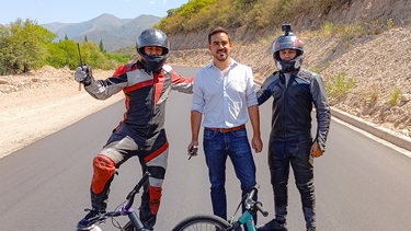 el drift trike llega a andalgala: adrenalina y velocidad en la bajada de el potrero