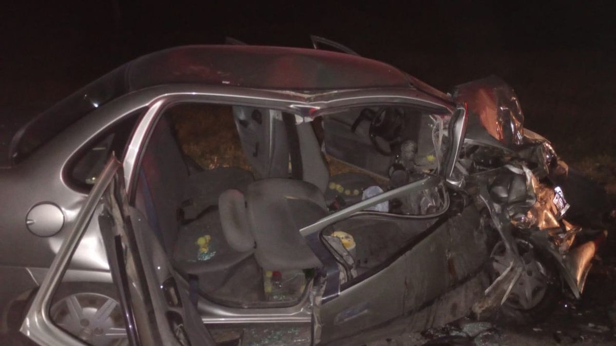 Automovilista murió tras chocar de frente con otro auto