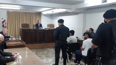 Condena. Ambos individuos fueron trasladados al penal.&nbsp;