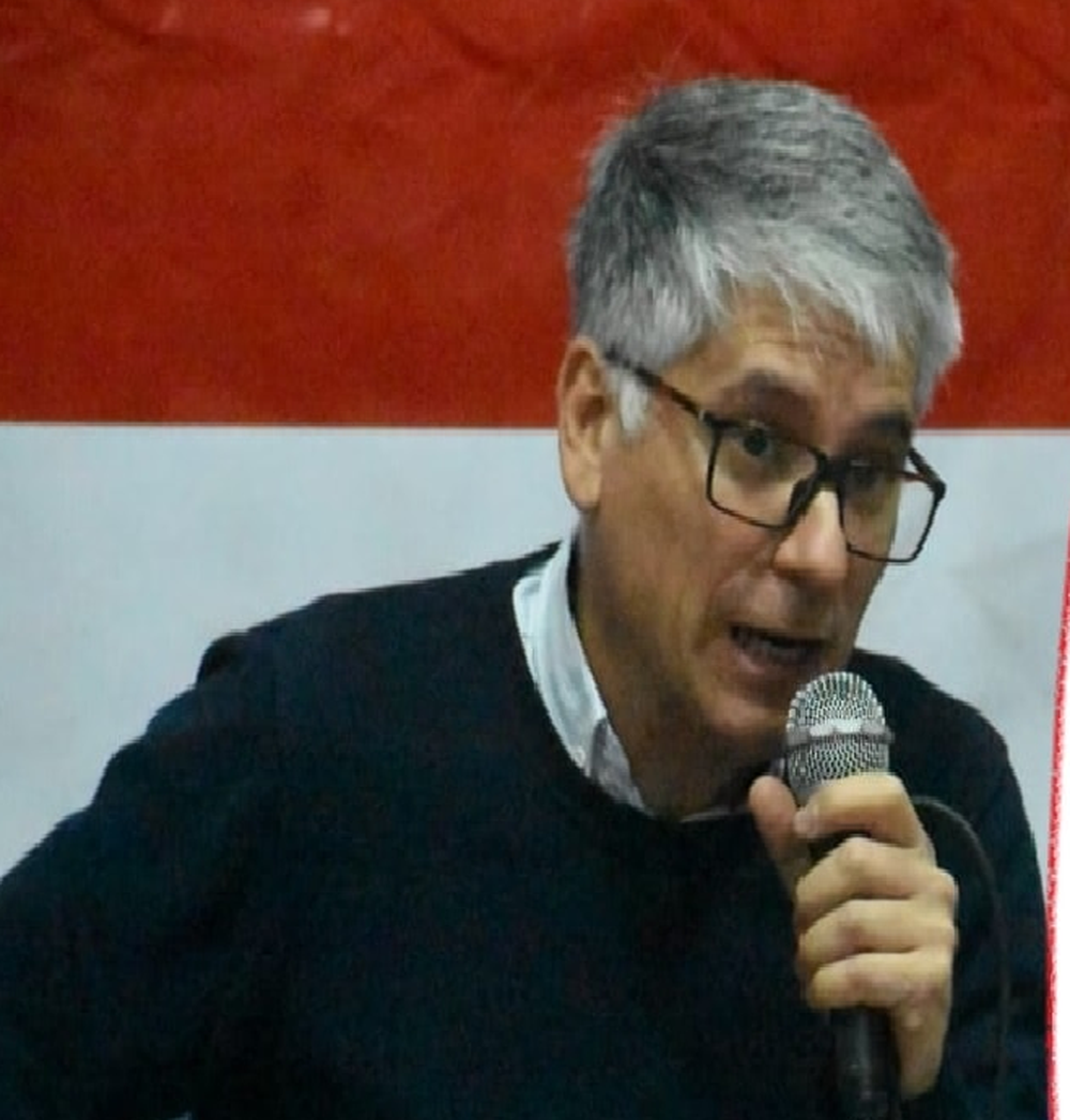 Planteo. Víctor Quinteros, dirigente de la causa Argentina.&nbsp;
