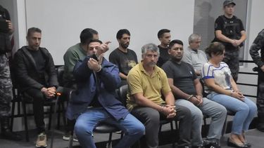 Imputados. Algunos de los integrantes de la banda.
