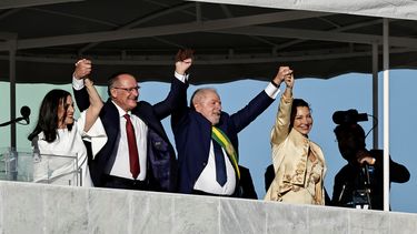 Nueva era. Lula Da Silva asumió como presidente de Brasil luego de derrotar a Bolsonaro.&nbsp;