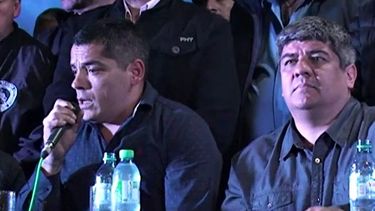 dos dirigentes de moyano, presos por bloquear una empresa