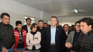 Lucía Corpacci inauguró dos plantas en Capayán