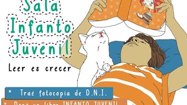 Leer es crecer: hacete socio de la sala infanto juvenil