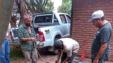 Arreglan una de las bombas quemadas en Tinogasta.&nbsp;