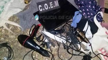 Arrestan a un joven y recuperan elementos robados
