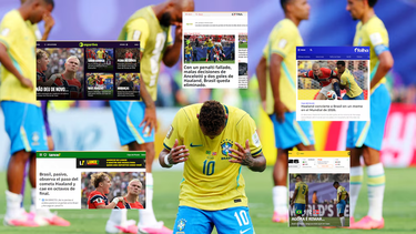 la prensa brasilena destrozo a su seleccion tras la eliminacion ante noruega