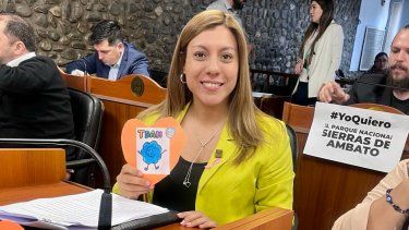Stella Nieva. La diputada provincial presentó el proyecto.&nbsp;