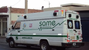 Motociclista chocó de atrás a un colectivo