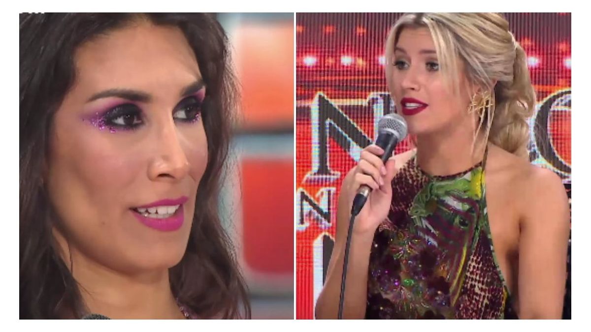 El picante cara a cara de Laurita Fernández y Flor Marcasoli en ShowMatch