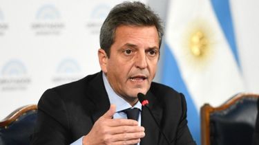 Ministro de Economía. Sergio Massa.