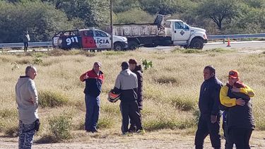 Fatalidad. El joven policía falleció como consecuencia del impacto.