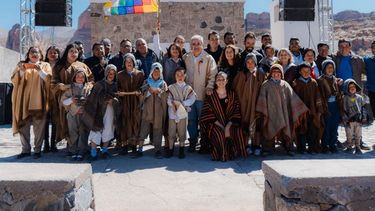 obra historica: se inauguro oficialmente el camino a el tolar