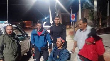 culmino el rescate de la andinista extraviada