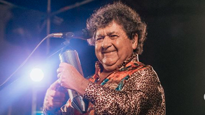 El cantante de Los Palmeras sufrió un ACV