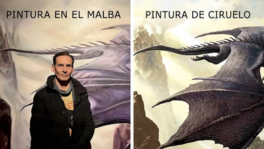 Ciruelo denuncia que plagiaron una obra suya en el Malba