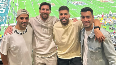 Lionel Messi y sus amigos del Inter Miami estuvieron presentes en el Super Bowl