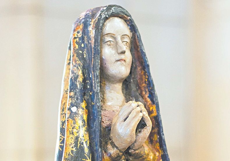 Versión del hallazgo de la Virgen Morena