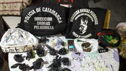 Secuestran una gran cantidad de dosis de droga en el interior