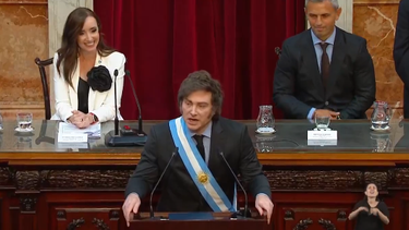 tenso cruce con victoria villarruel en el cierre de discurso de javier milei: ¡no te apures!